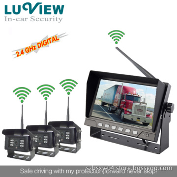 2.4G Wireless Reversing Car Camera System for Trucks